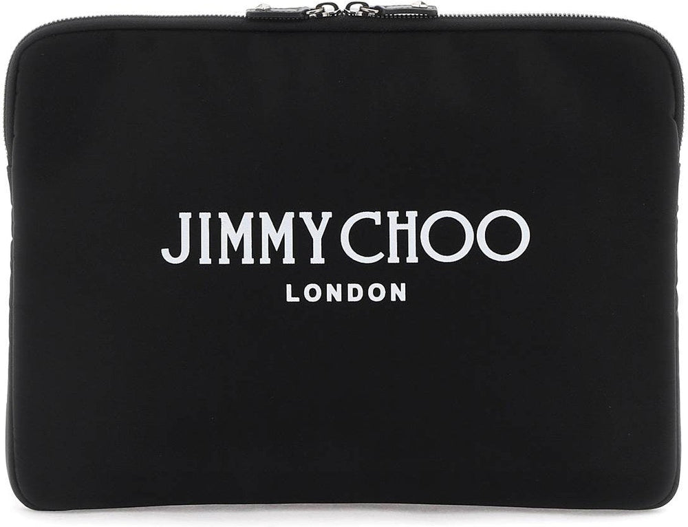 Men's Lettering Logo Pouch in Black | ADLERDNH