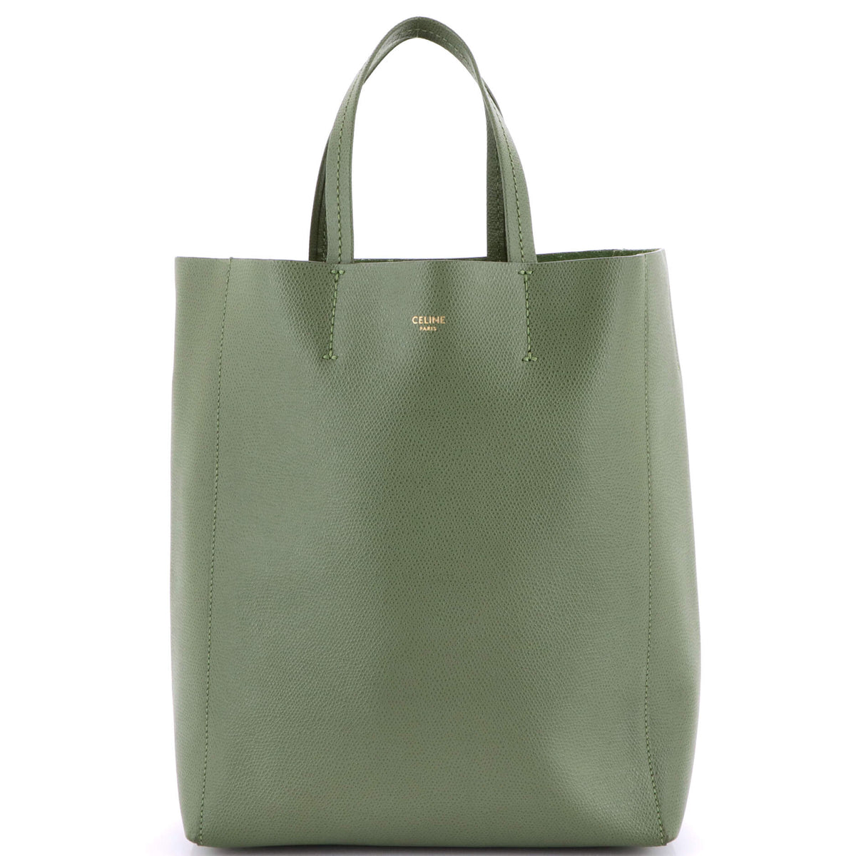 Celine CELINE Vertical Cabas Tote Grained Calfskin Small