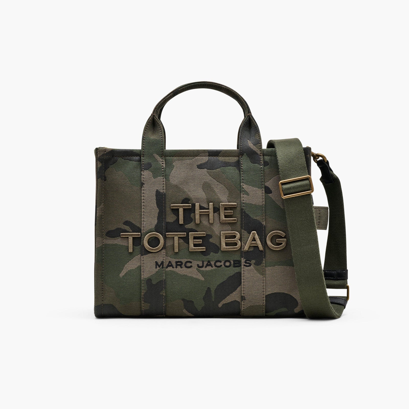 Marc Jacobs The Camo Jacquard Medium Tote Bag in Camo Multi