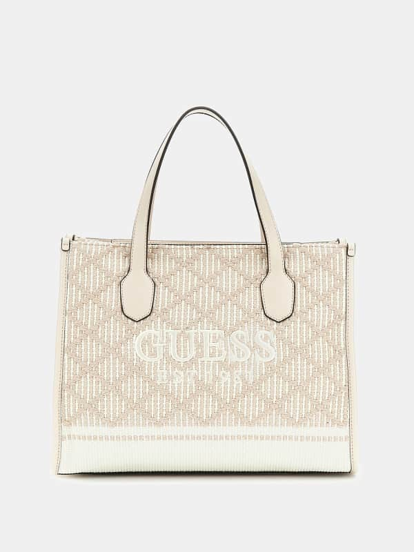 Guess Silvana gewebte Handtasche