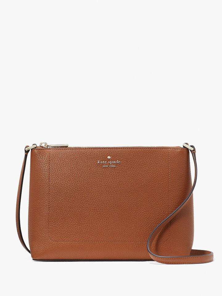 Kate Spade Au Leila Pebbled Leather Crossbody