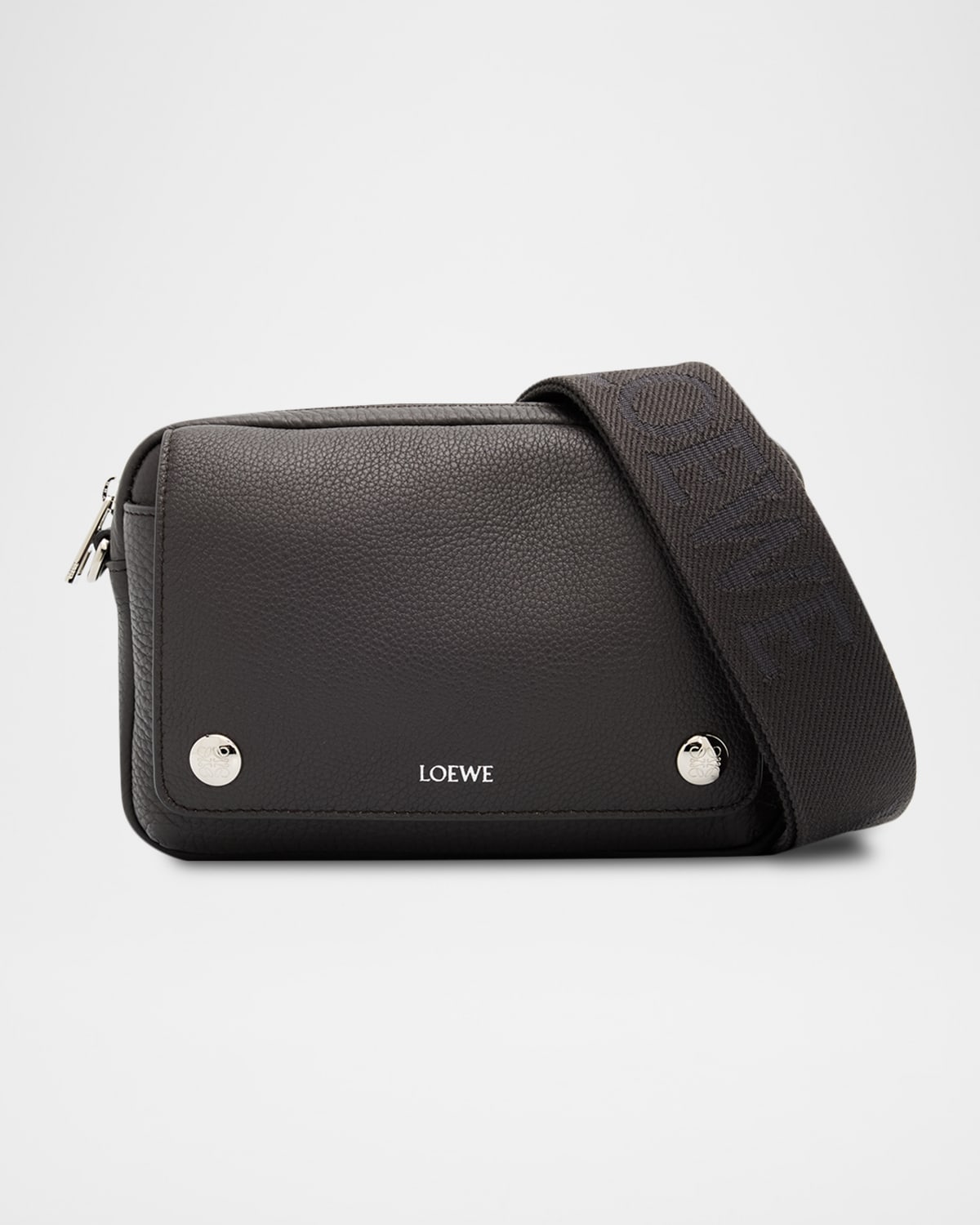 Loewe Men & apos;s Pebble Leather Camera Bag