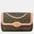 Pink/Green Quilted Lambskin Leather Two Tone Single Flap Bag Shoulder Bag