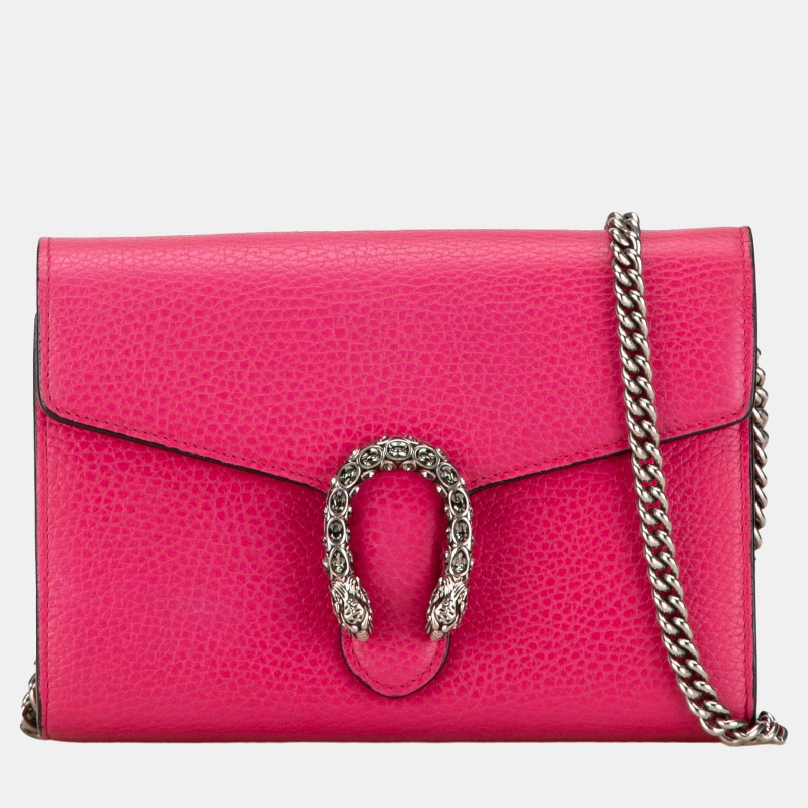 Gucci Rosa Mini-Dionysus-Geldbörse mit Kette