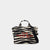 Women's The Zebra Medium Tote in Black | Size UNICA | 2F4HTT021H05