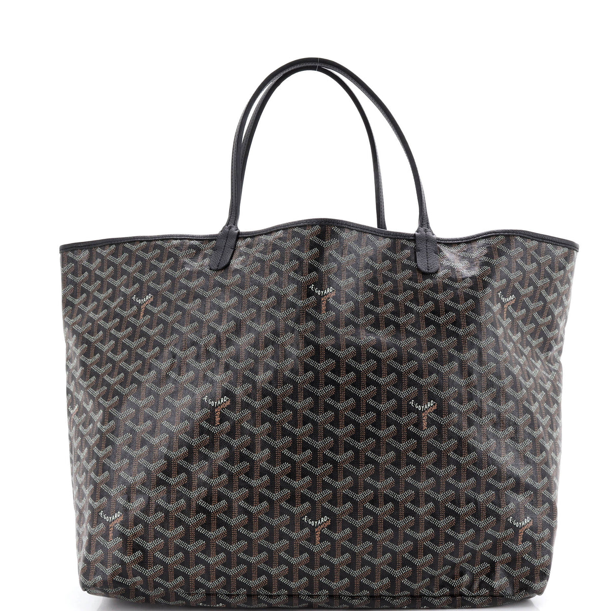 Goyard GOYARD Saint Louis Tote Coated Canvas GM
