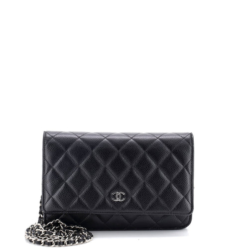 CHANEL Wallet on Chain Quilted Caviar
