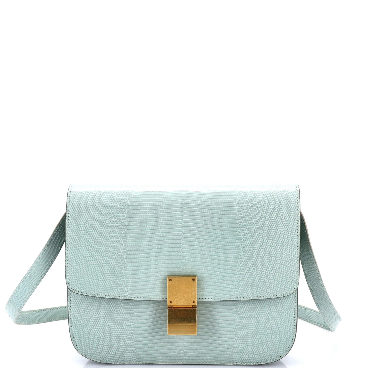 Celine CELINE Classic Box Bag Lizard Medium