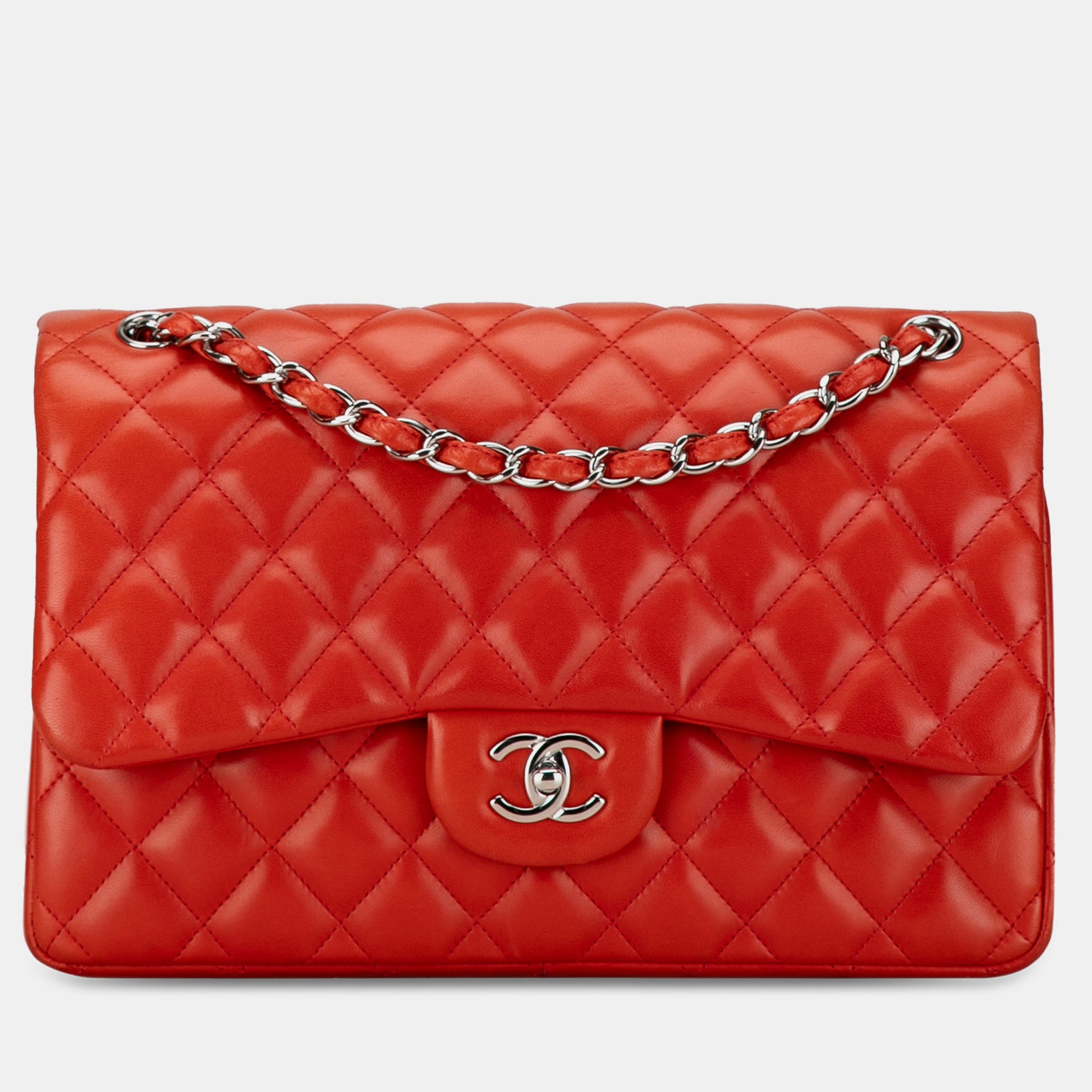 Chanel Jumbo Classic Lammfell Doppelklappe