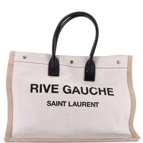 Rive Gauche Shopper Tote Canvas Large