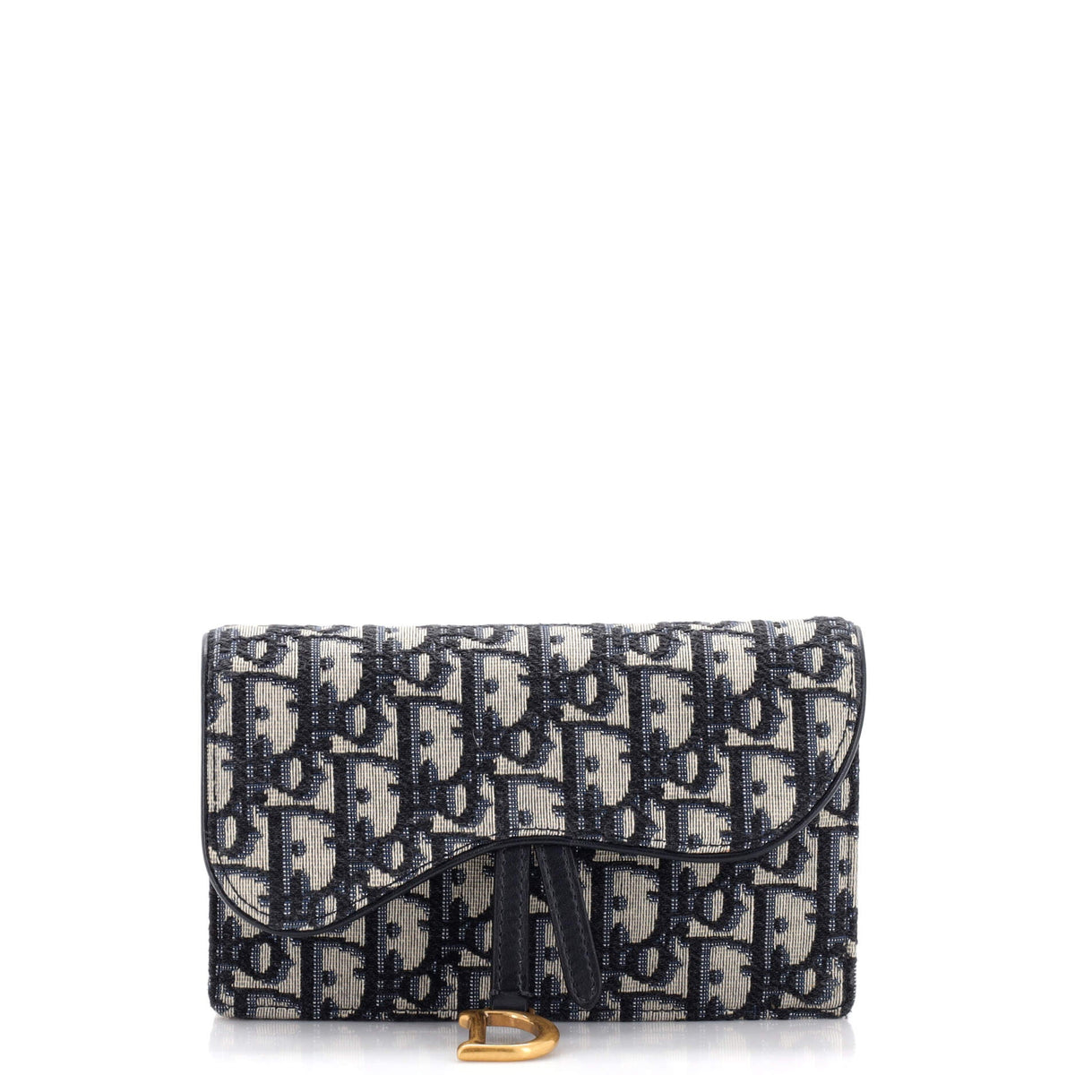 Christian Dior Saddle Rectangular Belt Bag Oblique Canvas