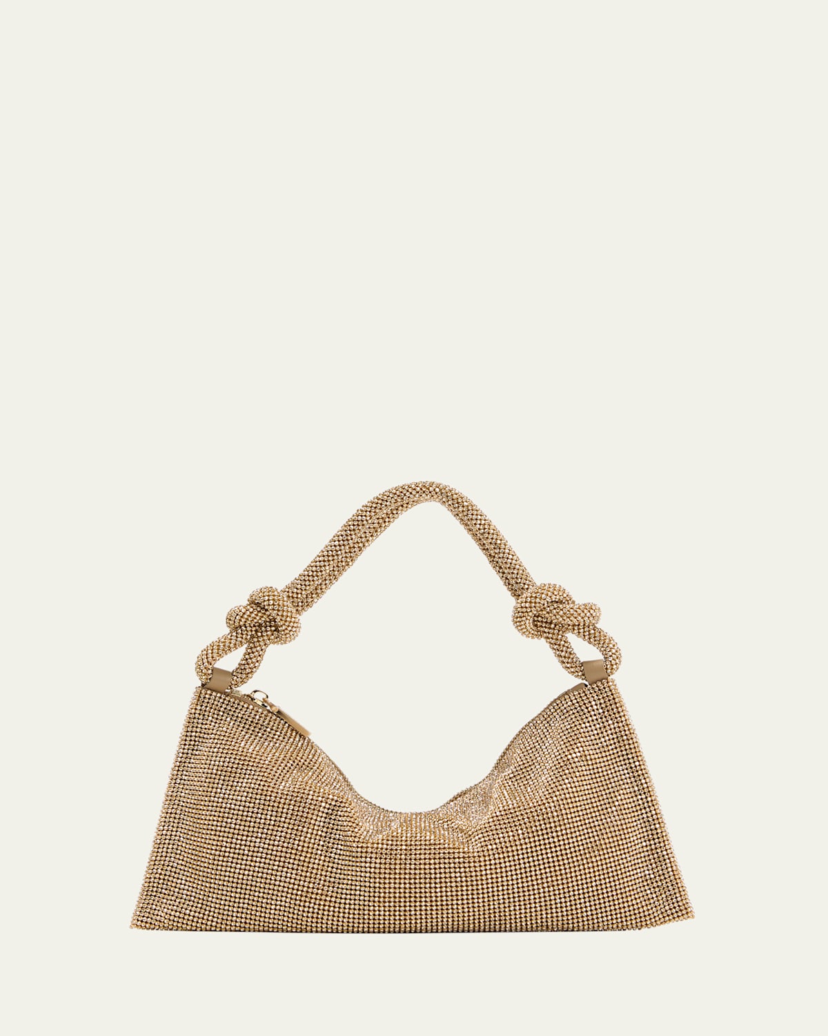 Cult Gaia Hera Nano Knotted Embellished Shoulder Bag