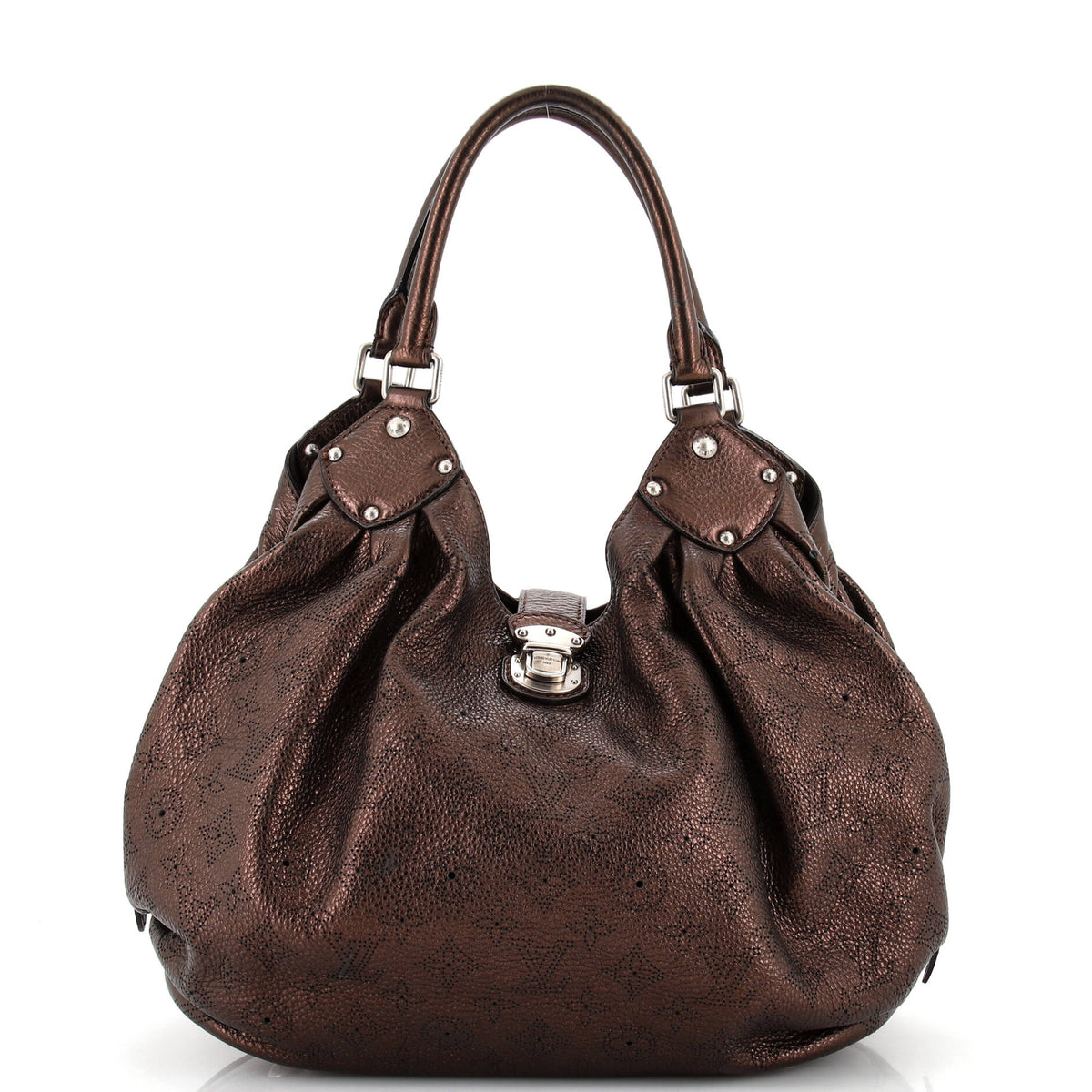 Louis Vuitton L Hobo Mahina Leather