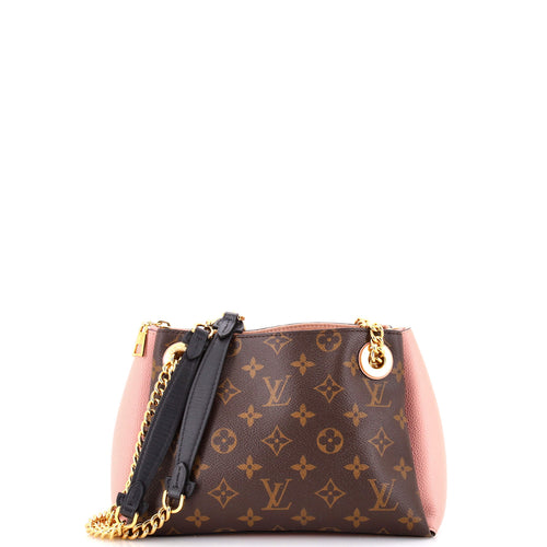 Surene Handbag Monogram Canvas with Leather BB