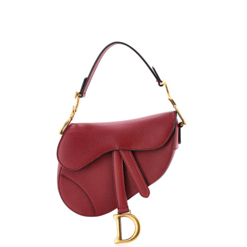 Saddle Handbag Leather Mini