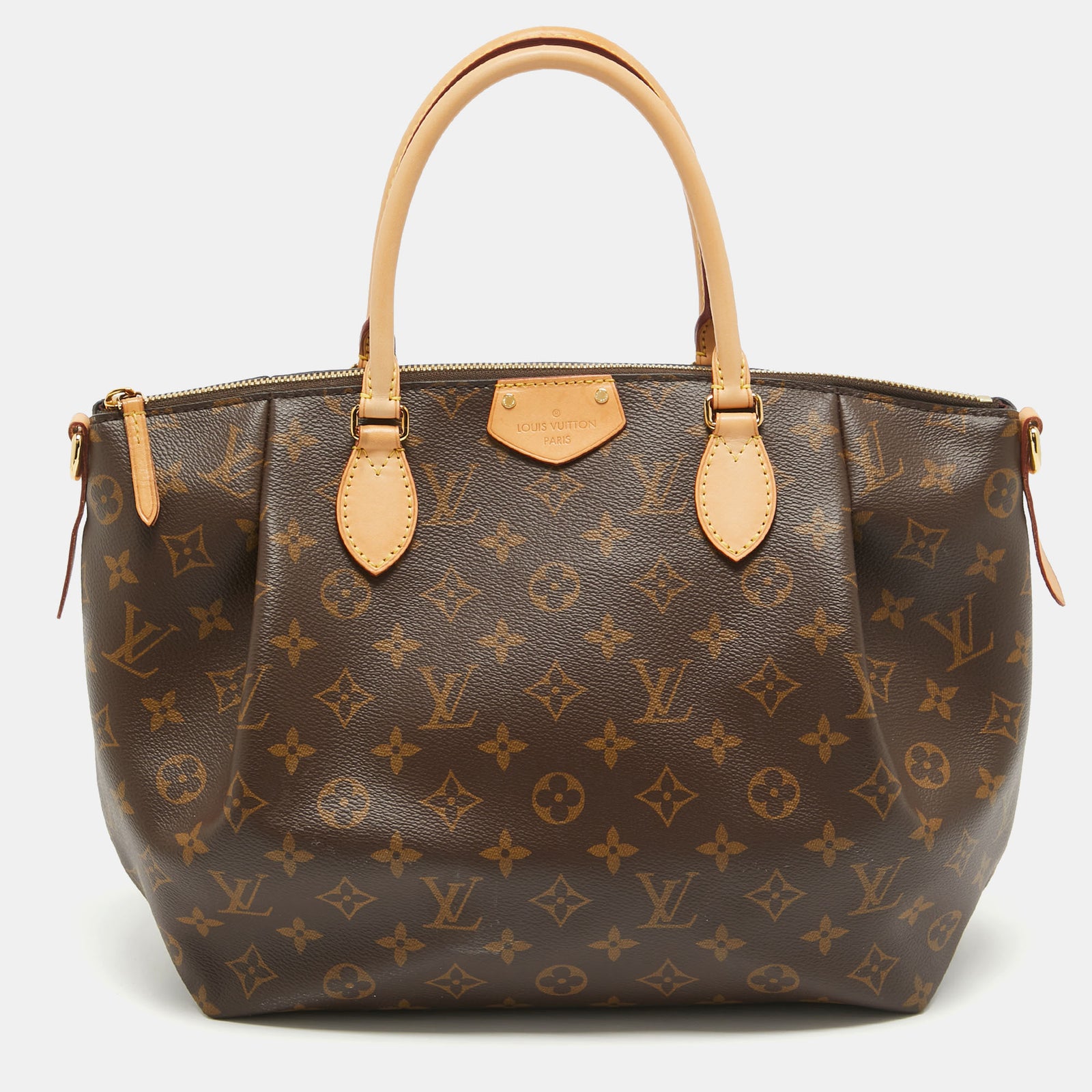 Louis Vuitton Turenne MM-Tasche aus Canvas mit Monogramm