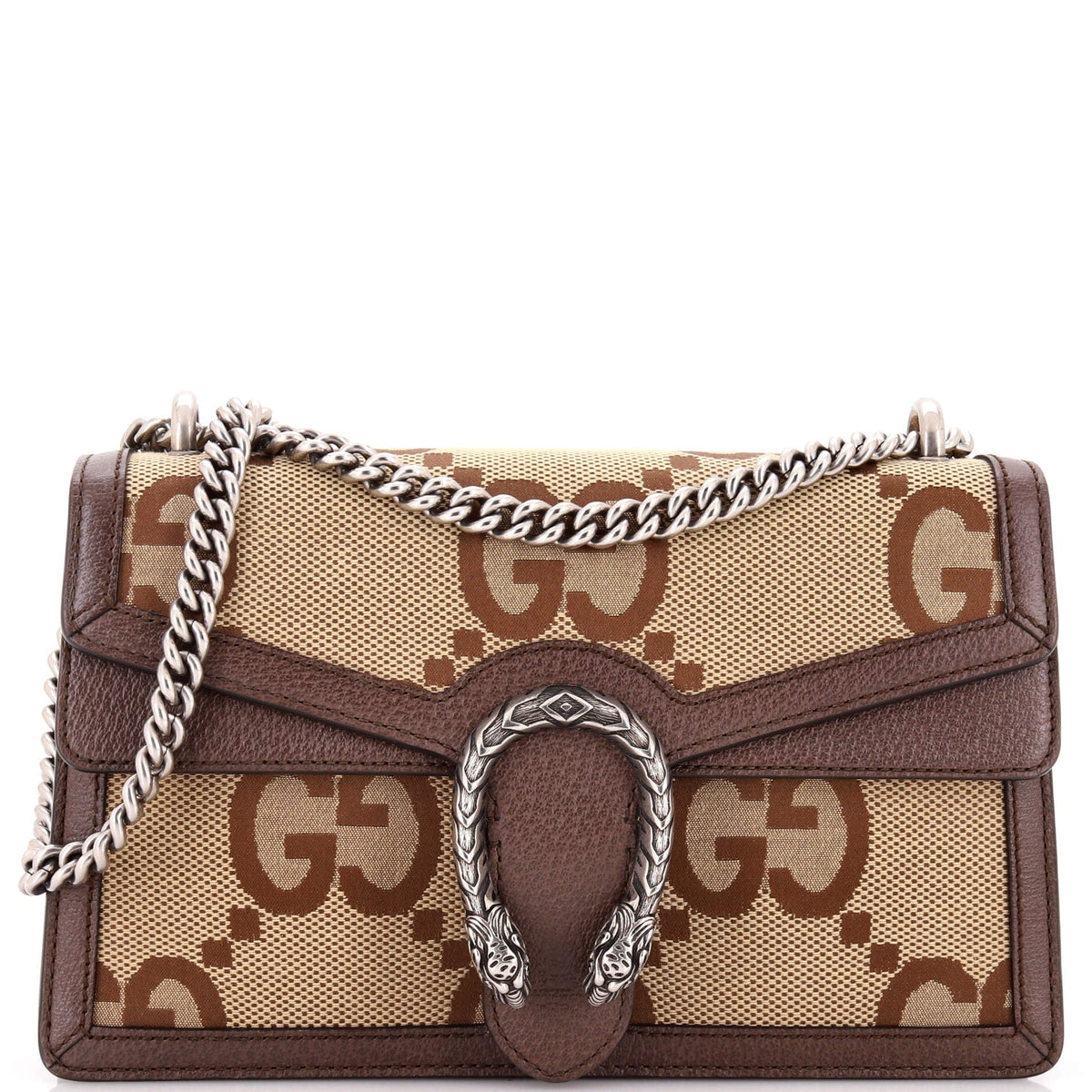 Gucci GUCCI Dionysus Bag Jumbo GG Canvas Small