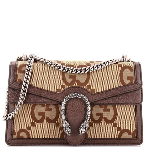 GUCCI Dionysus Bag Jumbo GG Canvas Small