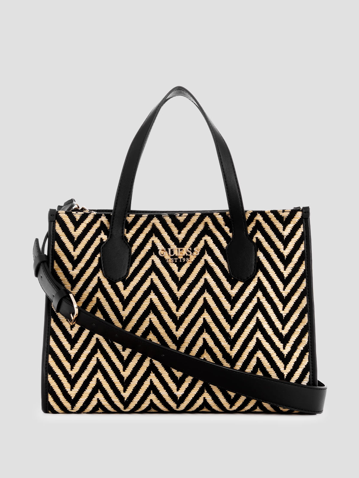 Guess Silvana Chevron Tote