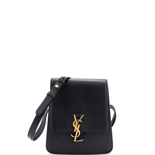 Kaia Flap Satchel Leather North South