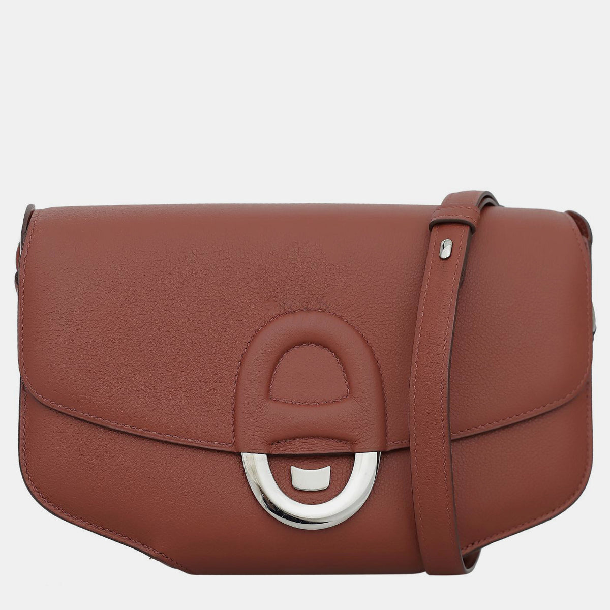 Hermès Cuivre Evercolor Cherche Midi 25 Bag