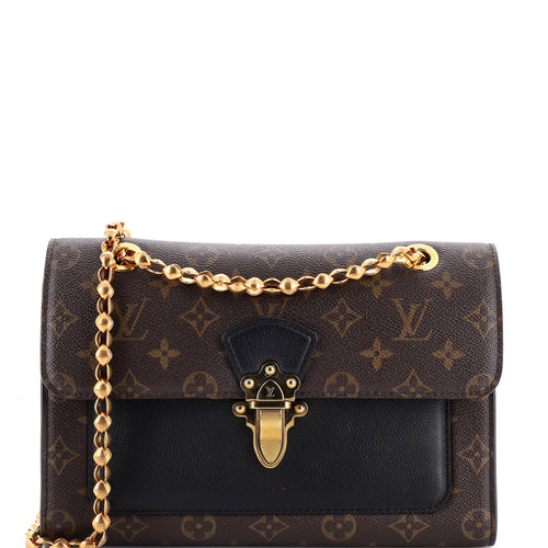 Victoire Handbag Monogram Canvas and Leather