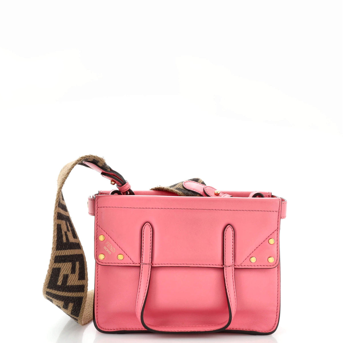 Fendi FENDI Flip Tote Leather Small