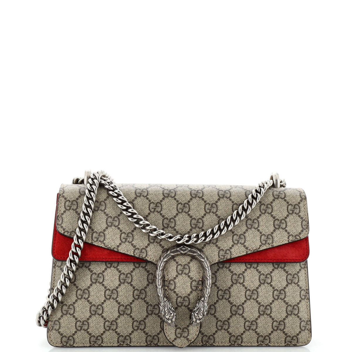 Gucci GUCCI Dionysus Bag GG Coated Canvas Small
