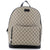 GUCCI Zip Pocket Backpack GG Coated Canvas Medium