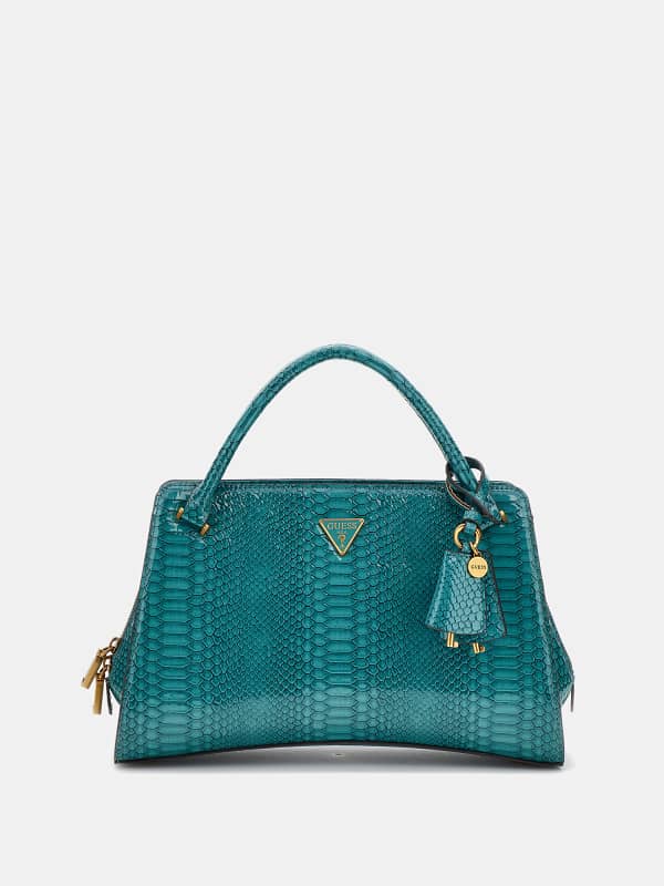 Guess Annita Python-Print Handbag