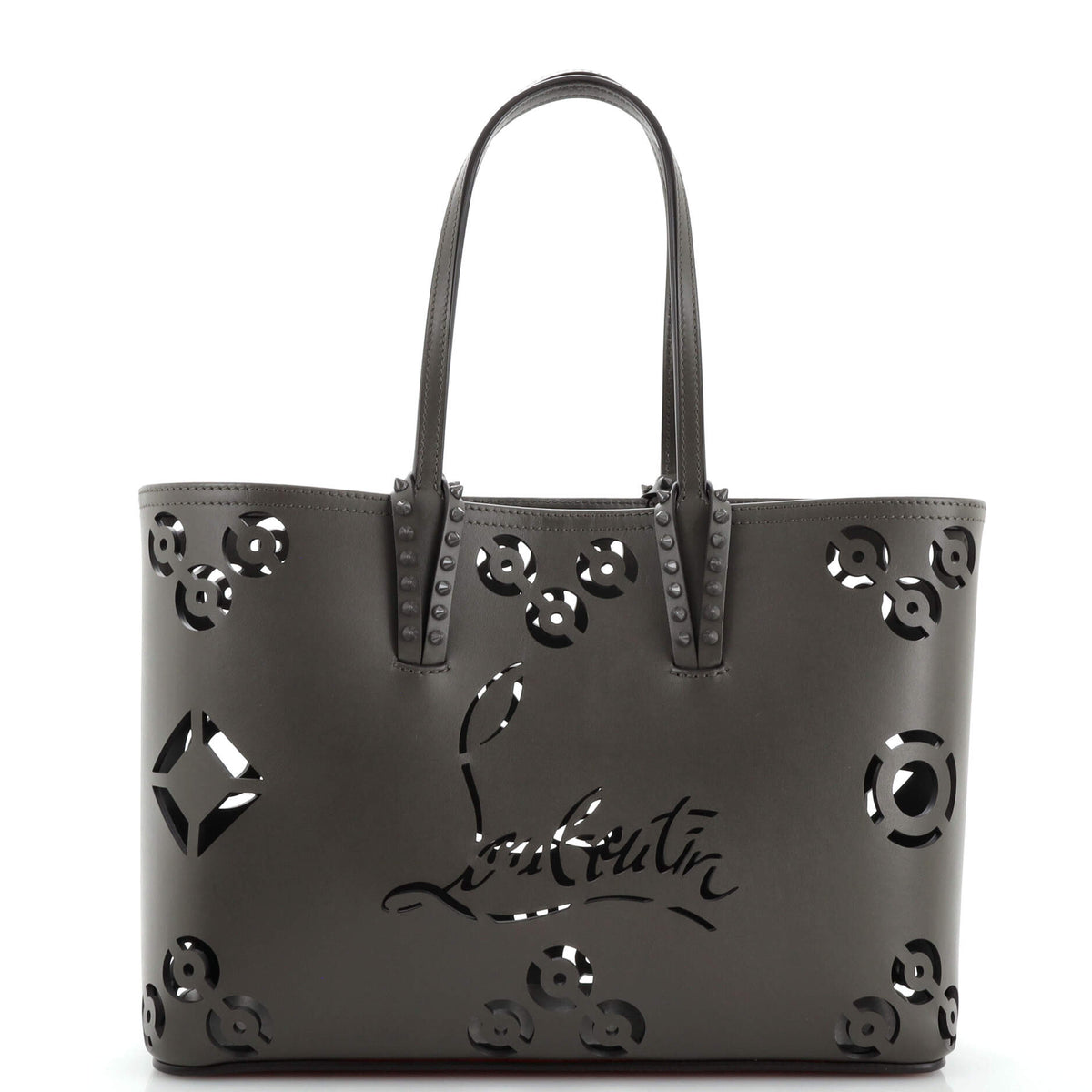 Christian Louboutin Cabata East West Tote Perforated Leather Small