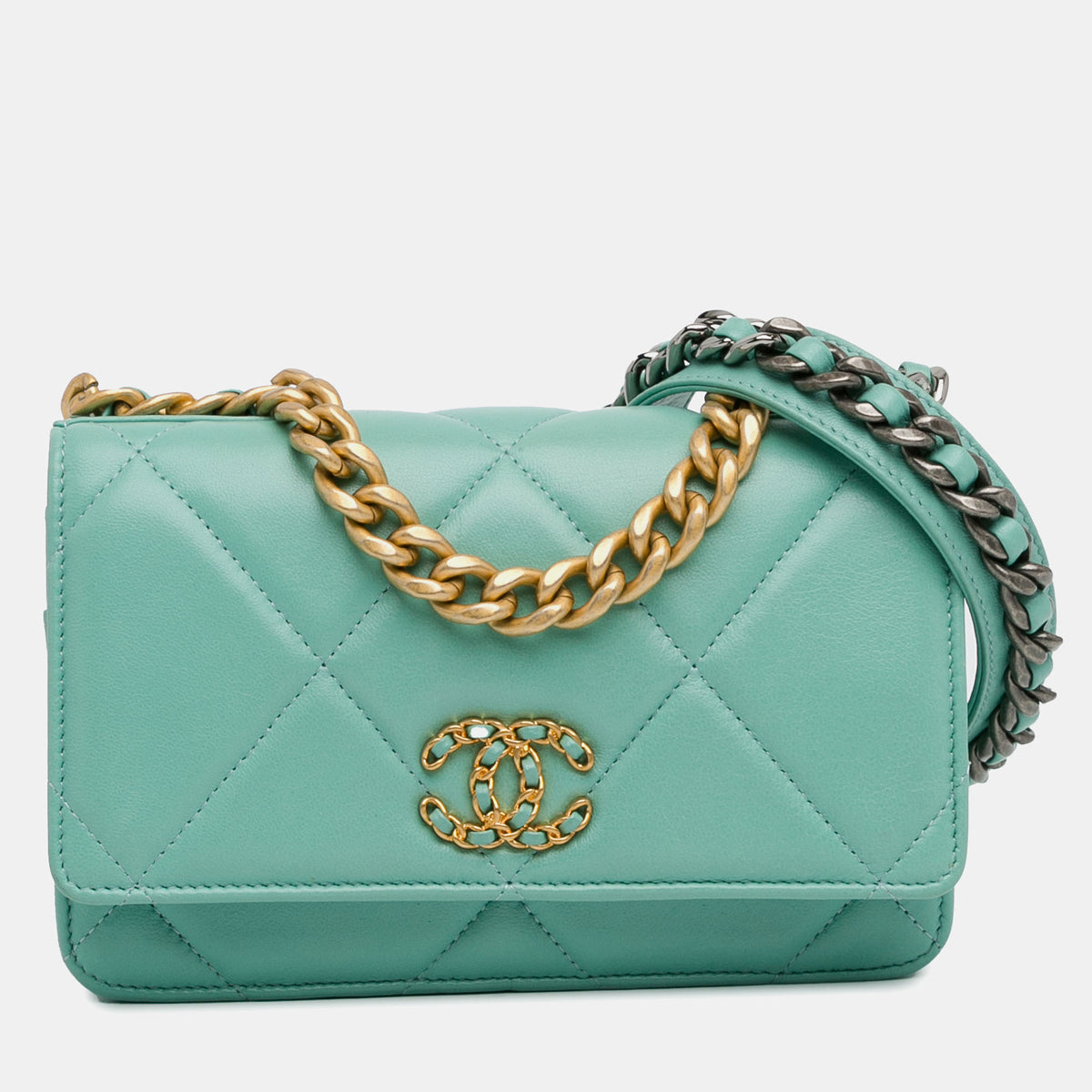 Chanel Quilted Lambskin 19 Wallet on Chain