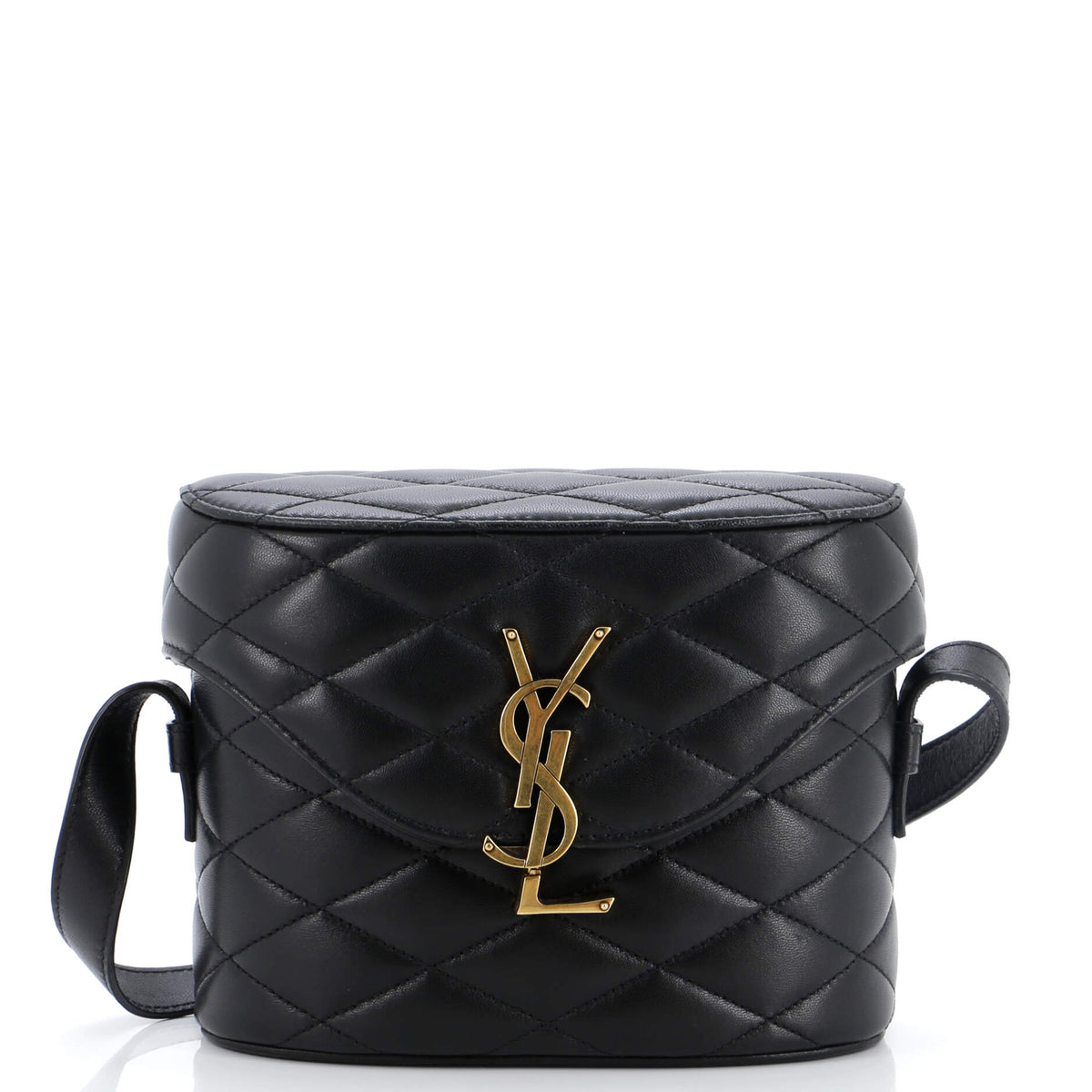 Saint Laurent June Box Bag Quilted Leather