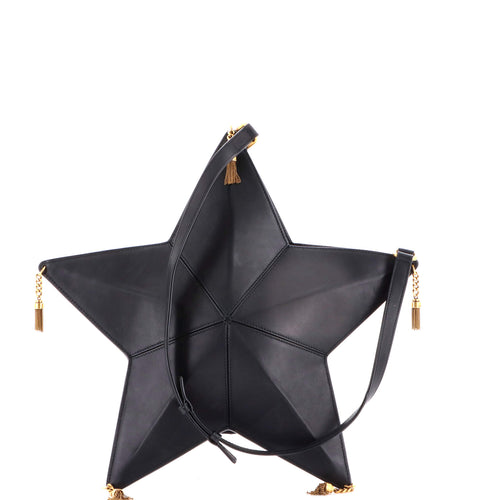 Astro Tassel Shoulder Bag Leather