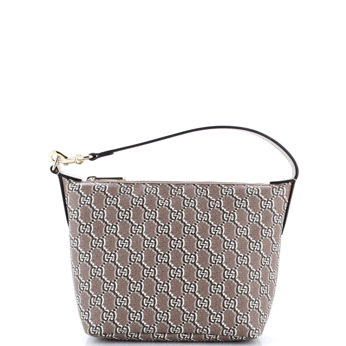 Gucci GUCCI Ophidia Zip Shoulder Bag GG Shadow Coated Canvas Super Mini