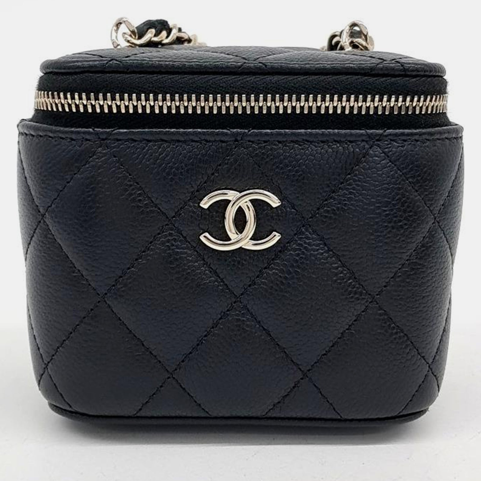 Chanel Mini-Umhängetasche Vanity mit Logokette