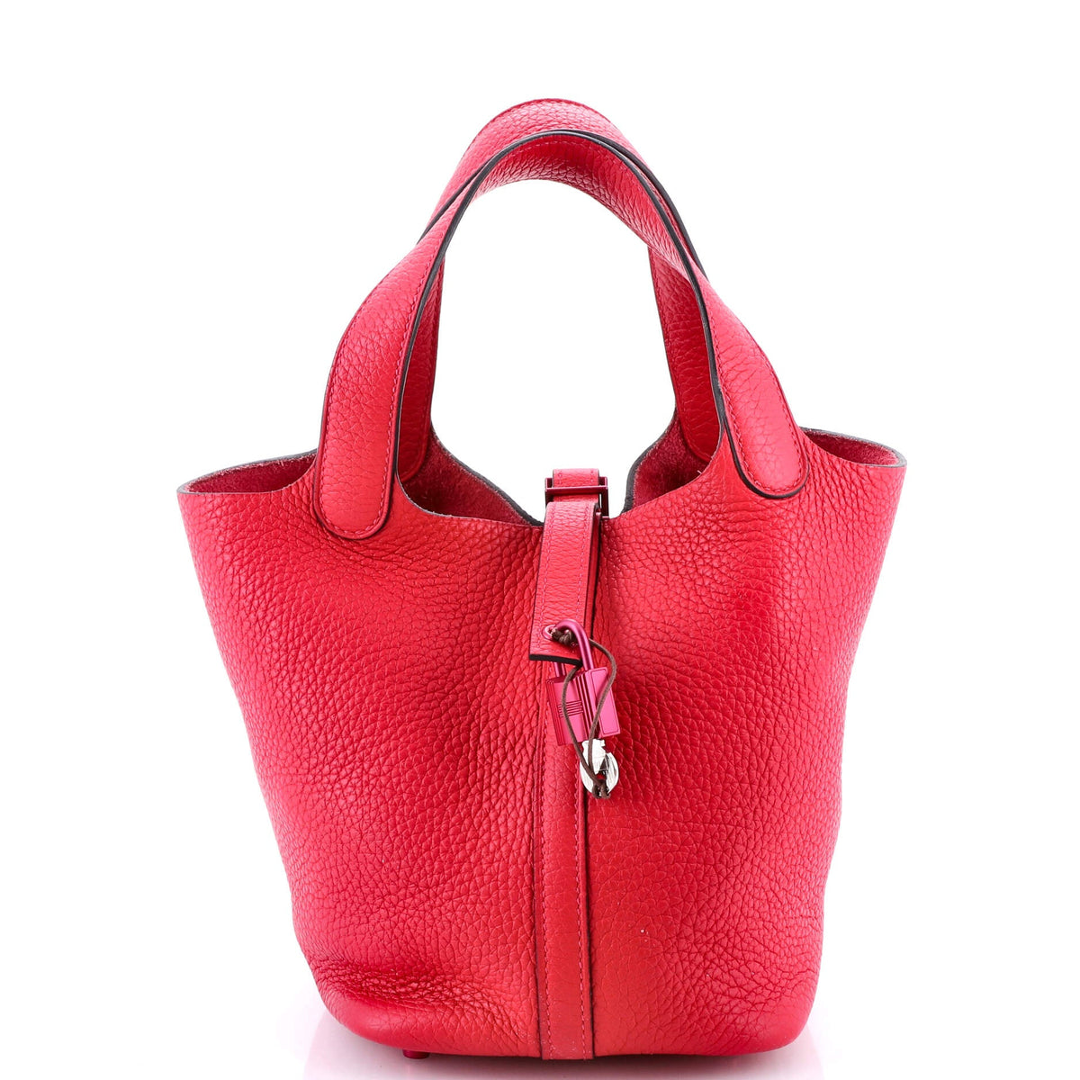 Herm?s Monochrome Picotin Lock Bag Clemence PM