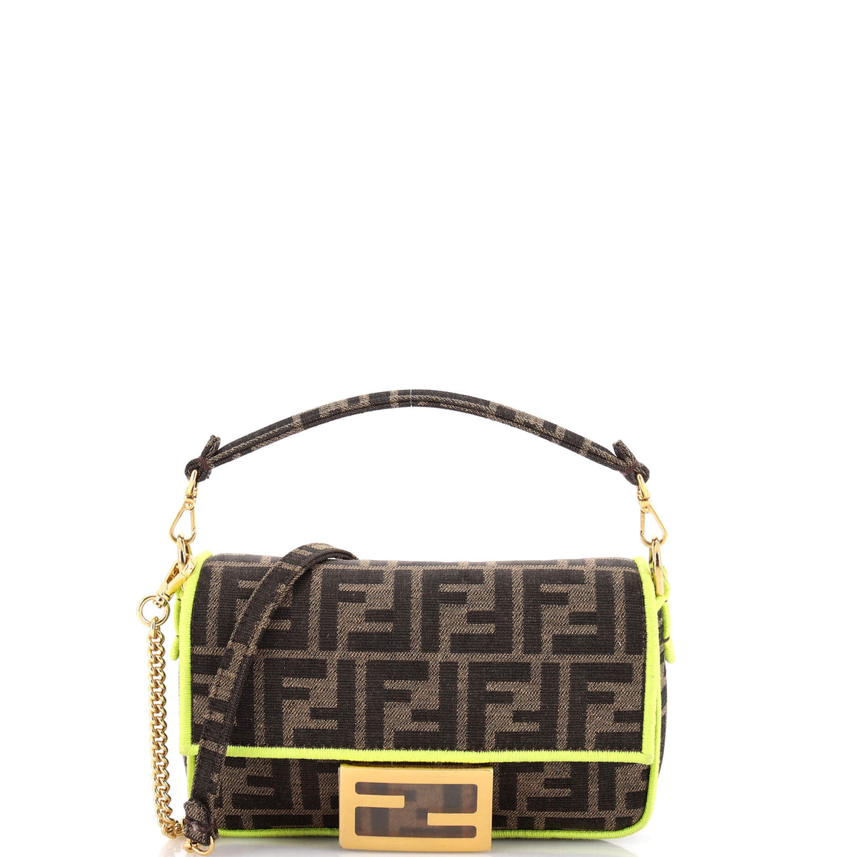 Fendi FENDI Baguette NM Bag Zucca Canvas Mini