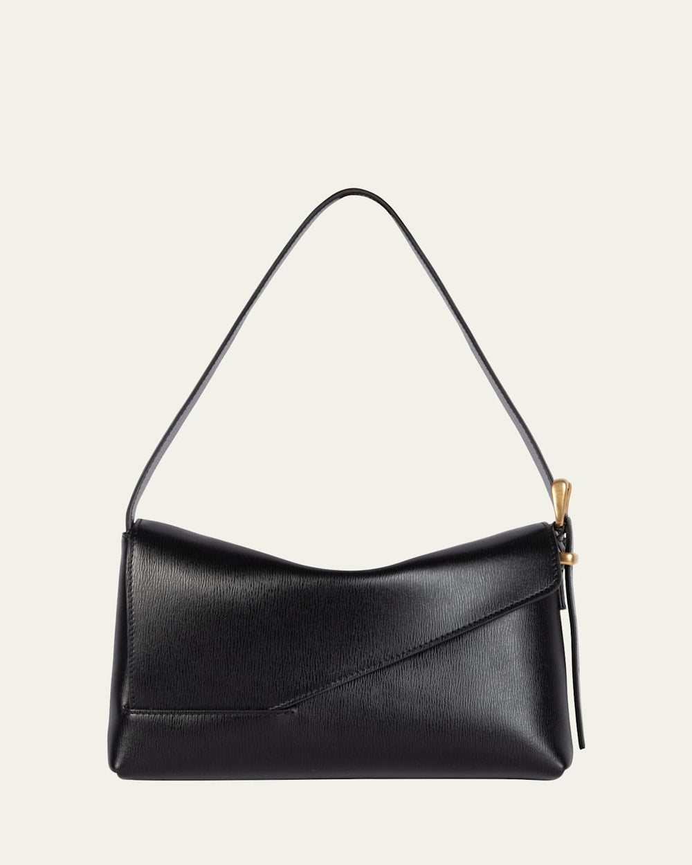 Oscar Flap Leather Shoulder Bag