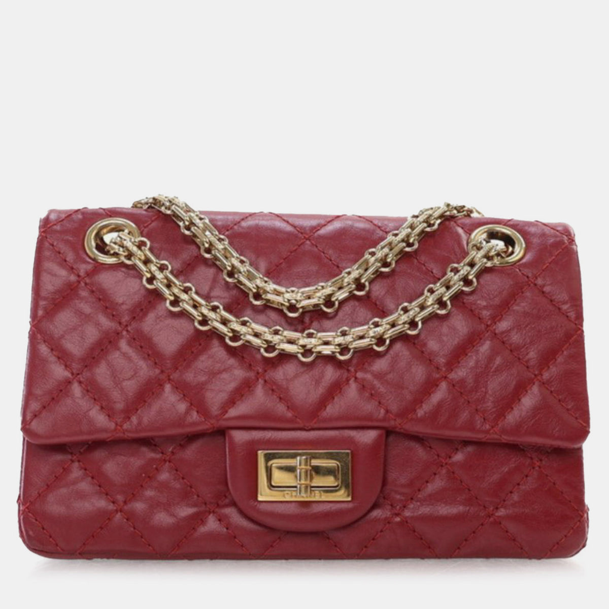 Chanel Reissue 2.55 Aged Calfskin Single Flap 224 Bag