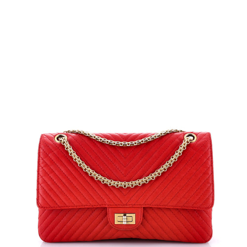 CHANEL Reissue 2.55 Flap Bag Chevron Sheepskin 226