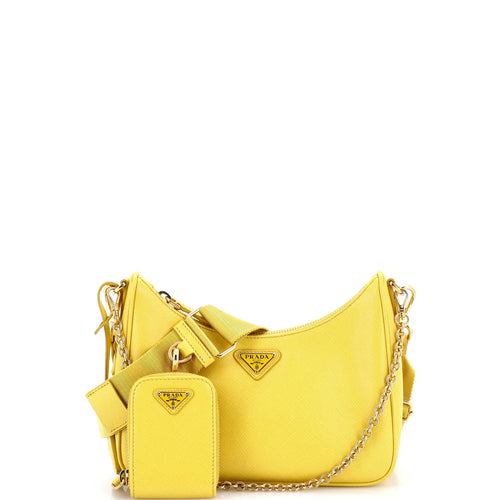 PRADA Re-Edition 2005 Shoulder Bag Saffiano Leather Small