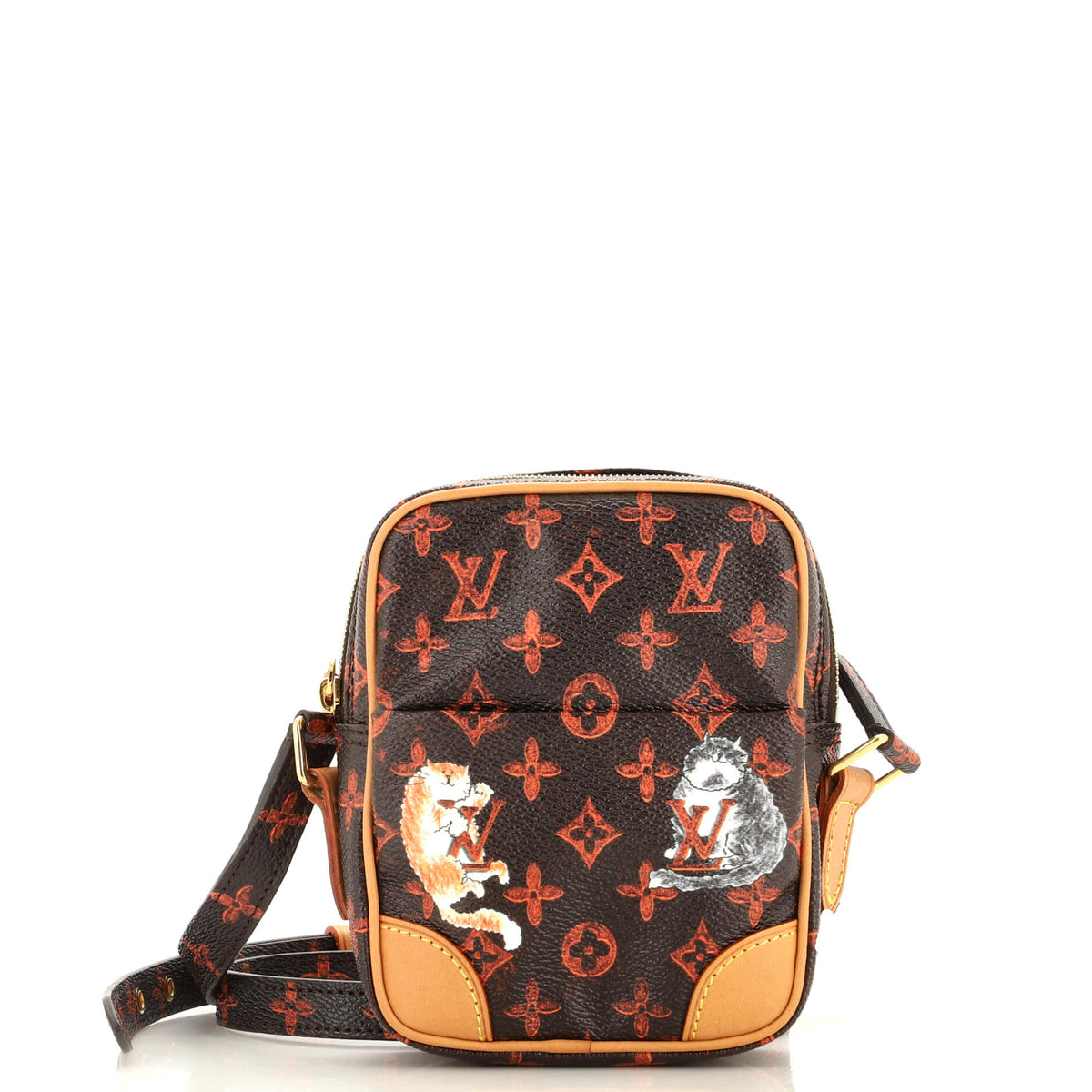 Louis Vuitton Paname Bag Limited Edition Grace Coddington Catogram Canvas PM