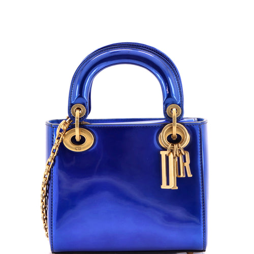Lady Dior Chain Bag Patent Mini