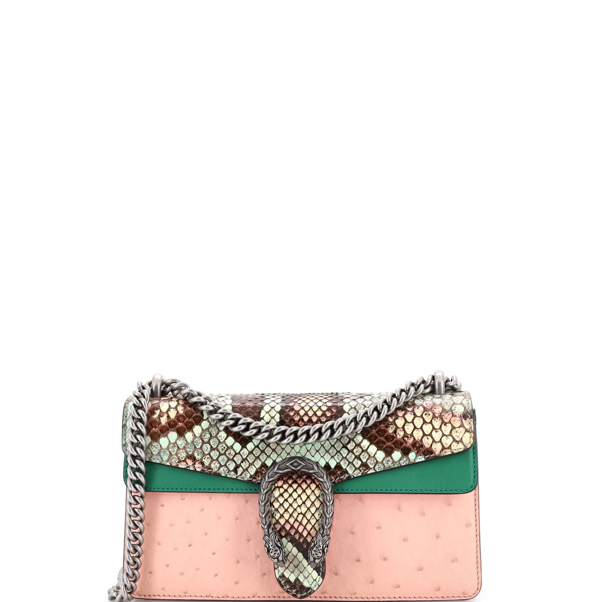 Gucci GUCCI Dionysus Bag Python and Ostrich Small