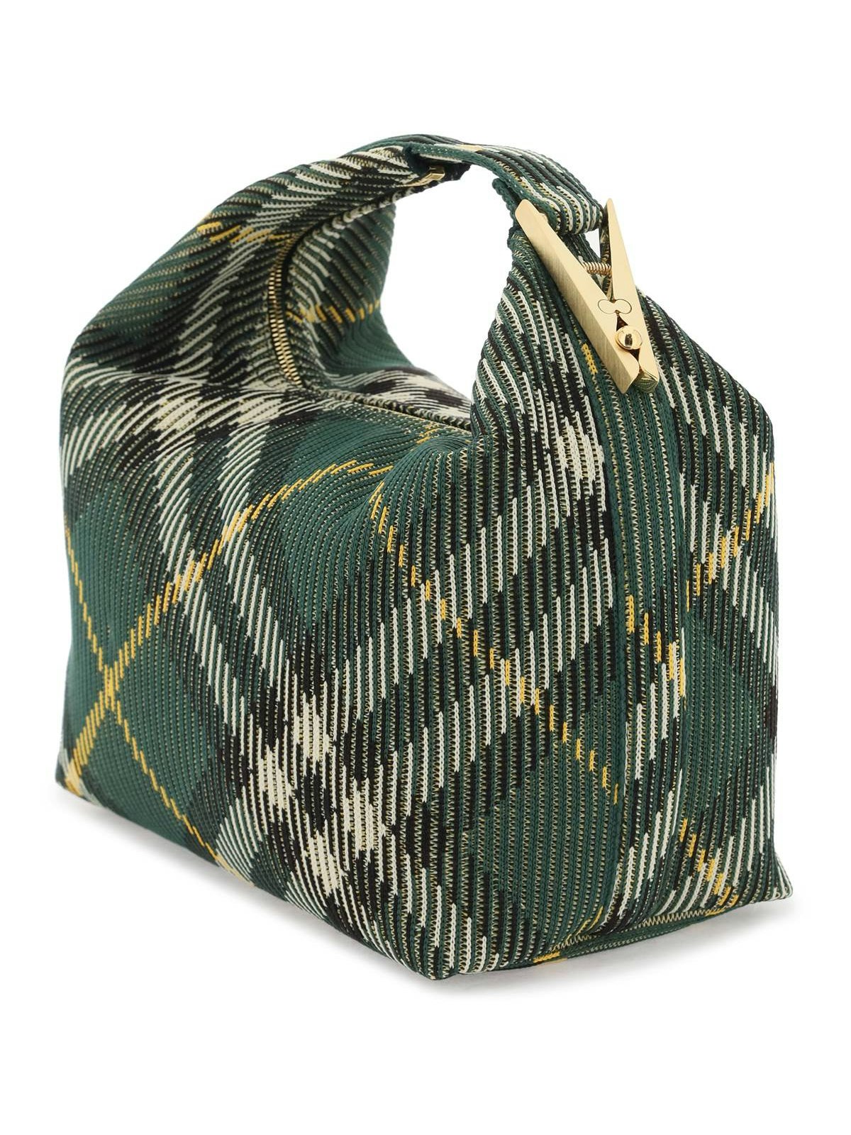 Burberry Women's Peg Medium Bag in Green | 8082047