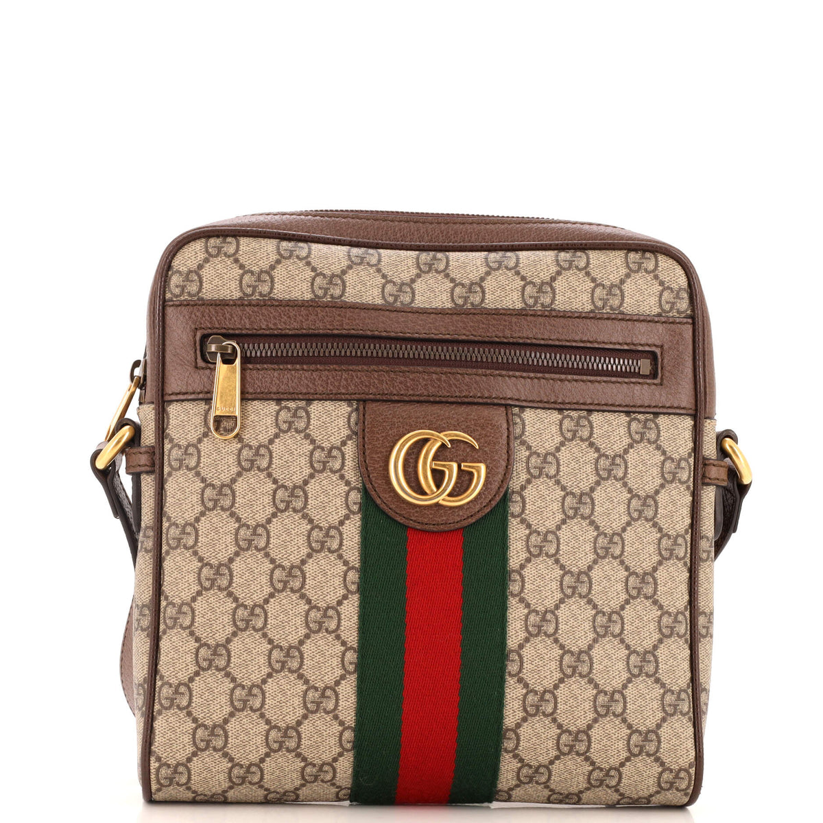 Gucci GUCCI Ophidia Messenger Bag GG Coated Canvas Small