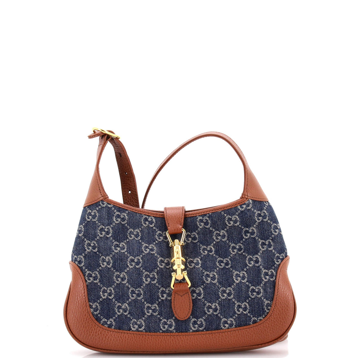 Gucci GUCCI Jackie 1961 Hobo GG Denim Small