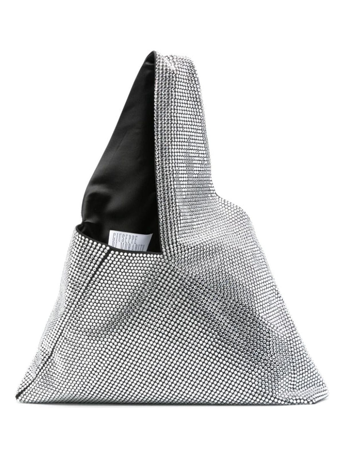 Giuseppe Di Morabito Women's Crystal Embellished Handbag in Black | Size UNI | 02SSBG012FC