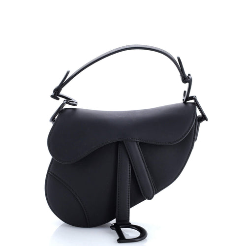 Ultra Matte Saddle Handbag Leather Mini